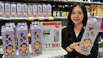 롯데마트·슈퍼, 대용량 가성비 사케 ‘스모 1.8L’ 출시