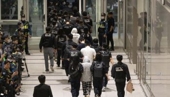 與 "캄보디아 내 한인 대상 범죄 급증…尹정부 실패서 비롯"