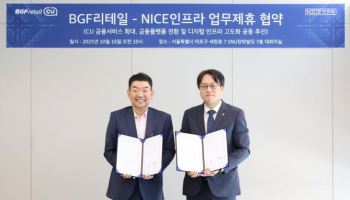 BGF리테일-나이스인프라, 금융 특화 서비스 전략적 제휴 MOU