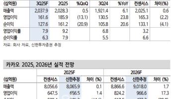 카카오, AI 검색 도입 효과 기대-신한