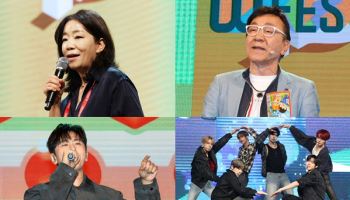 '맘마미아' 부르고 '종이접기 아저씨' 만나고…호응 폭발 W콘서트