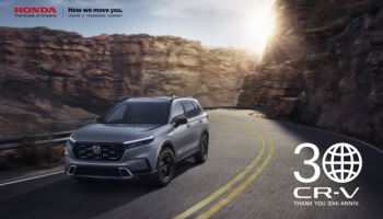 1500만대 팔린 혼다 ‘CR-V’ 30주년 이벤트