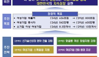 “펨테크 집중 육성”…중기부, 여성기업 매출 800조로 키운다