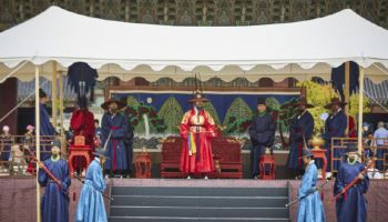 조선 궁궐 호위군 사열의식 '첩종', 경복궁서 만난다