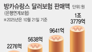 고환율에 달러보험 ‘불티’…올해 1.7조 돌파 유력