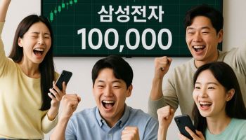 '10만 전자' 현실 됐다…울고 있던 개미들 전원 구조