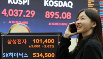 4040선 바라보는 코스피…4038.39 사상 최고가 경신