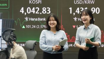 드디어 '4000피 시대' 왔다…삼성 첫 '10만전자' 달성