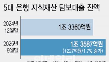 'K컬처' 뜨자 IP담보대출 늘리는 은행
