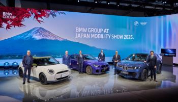 수소차 시동 거는 BMW…‘재팬 모빌리티쇼’서 ‘iX5 하이드로젠’ 공개