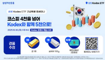 “코스피 4000시대 투자 전략은?”…삼성운용, 웹세미나 개최