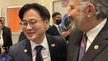 ‘통상 가교’된 김정관·여한구…아태·글로벌 경제체와 연쇄 회동