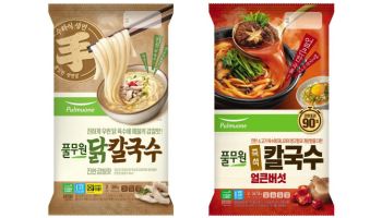 풀무원, 프리미엄 칼국수 2종 출시…겨울면 시장 본격 공략