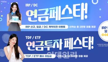 우리銀, IRP·DC 가입 3.8만명 경품 제공