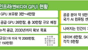 GPU 26만 장 시대…NPU와 병행 육성 필수