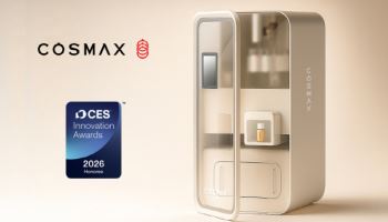 스킨·립 제품 한 기기서 제조…코스맥스, CES 2026 혁신상