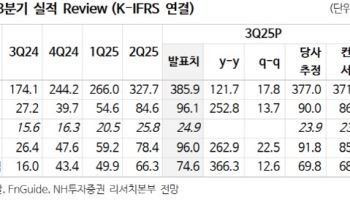 에이피알, 마케팅 효율화로 3Q 최대 실적 경신…목표가↑-NH