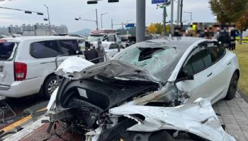 대전 신세계 백화점 앞 도로서 10중  추돌…16명 사상