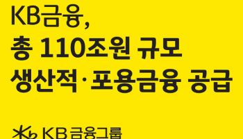 ‘생산적금융 리딩’ KB, 110조 투입해 국가전략·지역산업 지원한다