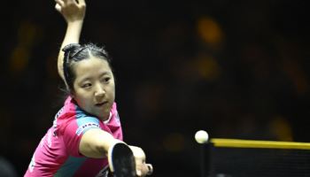 신유빈, WTT 챔피언스 4강행…일본 새 간판 하리모토와 격돌