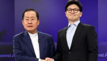 홍준표 “尹·한동훈이 검찰 망쳐”…韓 “탈영병은 입 다물라”