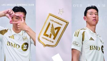 미국서도 품절 대란이었던 손흥민 LAFC 유니폼…국내 공식 출시