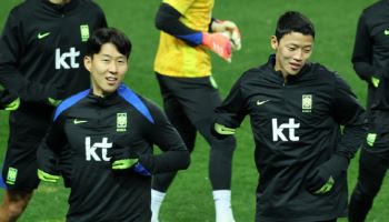 ‘손흥민·황희찬 선발’ 홍명보호, 볼리비아전 선발 발표
