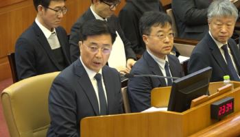 내란 재판 나온 홍장원…尹 향해 "누구를 잡아들이라는 거냐"