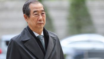 내란특검, '헌법재판관 미임명' 한덕수 전 국무총리 조사