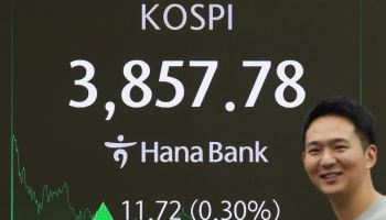 코스피, 3857.78 강보합 마감…"12월 미 FOMC가 중요 분기점"