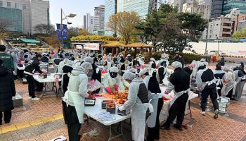 젝시믹스, 김장김치 담가 사회취약계층에 기부