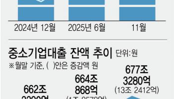 생산적 금융 압박에, 기업대출 하반기에만 20조 늘었다