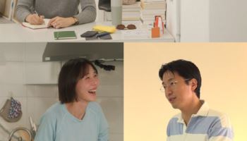 마이큐, 김나영과 신혼일상 공개…"홀로 두 아이 등교 준비"