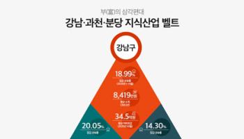 강남 집값 오를 때 과천·분당 오르는 '커플링' 현상 뚜렷