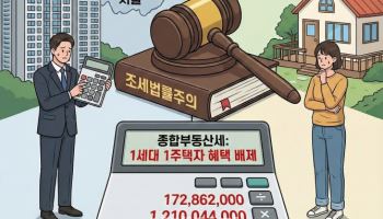 남편은 강남APT, 아내는 속초 세컨하우스…1주택일까?