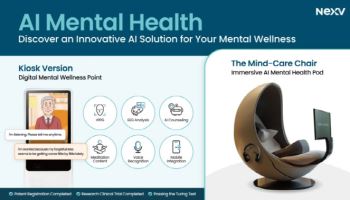 안마의자를 넘어선 ‘정신건강 의자’… 넥스브이, 멘탈헬스체어 연구 돌입