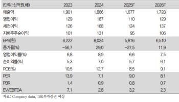 LX세미콘, 이원화 영향 장기화…목표가 14%↓-IBK