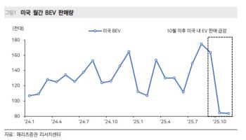 "美전기차 수요 급감에 이차전지 눈높이 하향…컨센 하향 불가피"