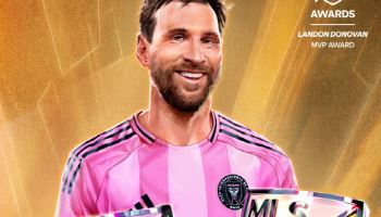 '축구의 신' 메시, 올해도 MLS MVP 번쩍...사상 첫 2년 연속 수상