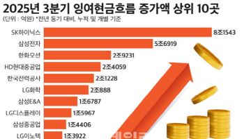 삼성·SK하닉 여윳돈 '두둑'…주요기업 잉여현금 20조원 증가