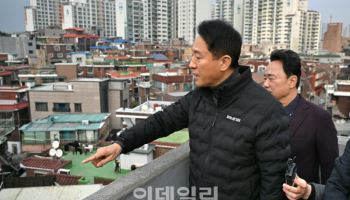 오세훈 시장, 대림1구역 현장 점검…“10.15 규제에도 속도낼 것”