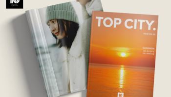 신성통상 ‘탑텐’, 지역매거진 ‘탑시티 강원’ 공개