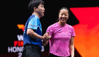 임종훈-신유빈, 세계 1위 中 꺾고 파이널스 한국인 첫 우승