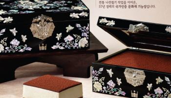 할리스, 엄용길 문화재기능장 '자개함 티라미수케이크' 사전 예약