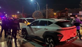 역주행하다 SUV 충돌, 4명 부상..30대 입건