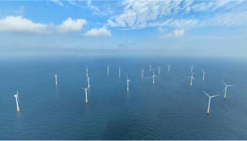 ‘국내 최대’ 100㎿급 제주 한림 해상풍력 발전단지 준공