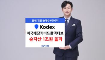 삼성운용 'KODEX미국배당커버드콜액티브', 순자산 1조 돌파