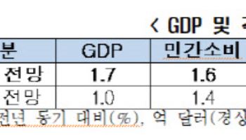 "내년 한국 경제, 1.7% 성장…반도체·조선 '쌍끌이'"