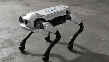 아이엘, 자율주행 사족로봇 '아이엘봇 L1' 양산형 모델 공개