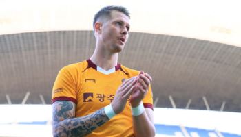 광주FC, '아이슬랜드 폭격기' 프리드욘슨과 연장 계약